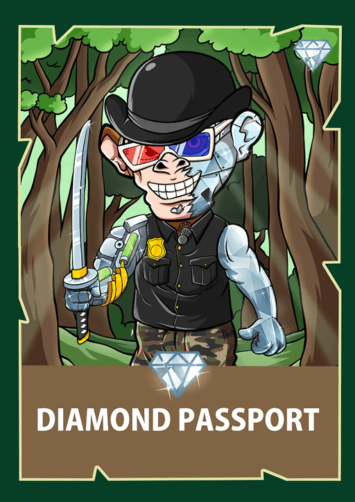 Chimpzee Diamond Passport #27