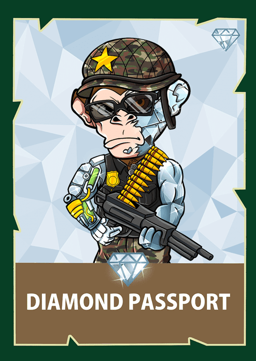 Chimpzee Diamond Passport #41