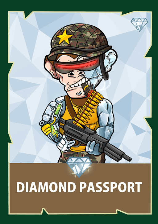 Chimpzee Diamond Passport #117