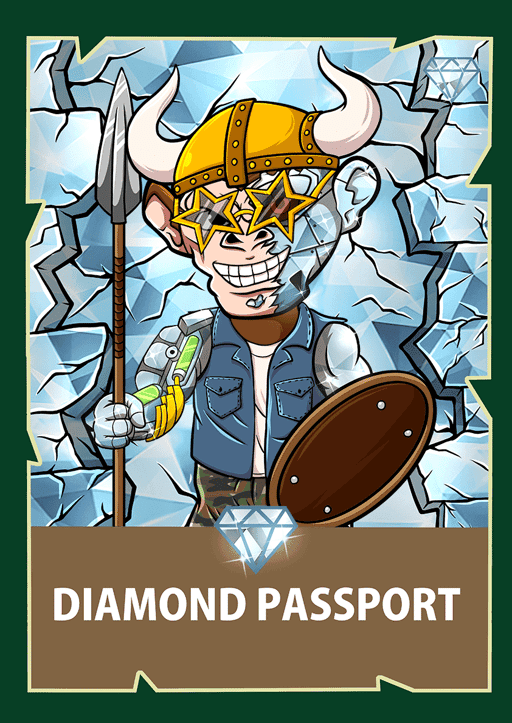 Chimpzee Diamond Passport #189