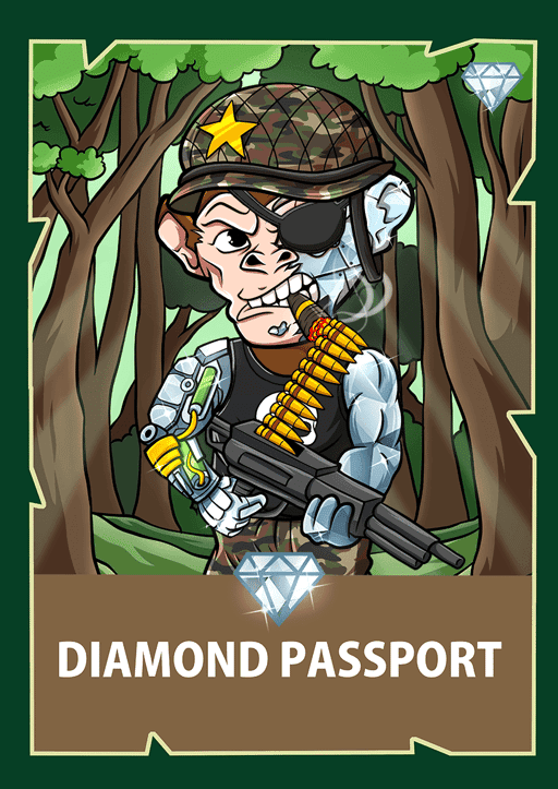 Chimpzee Diamond Passport #21