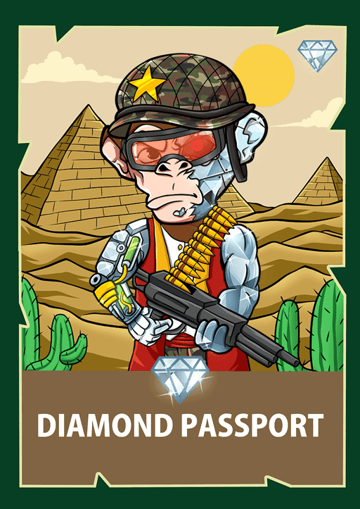 Chimpzee Diamond Passport #153