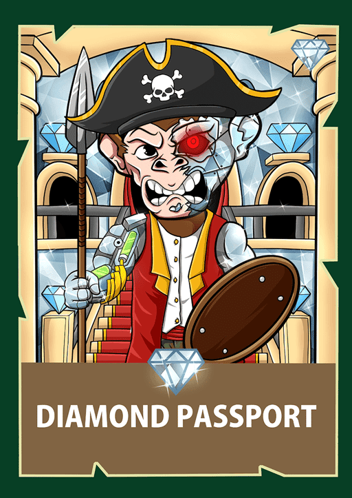 Chimpzee Diamond Passport #294