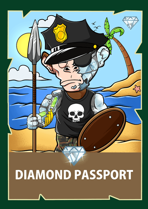 Chimpzee Diamond Passport #720