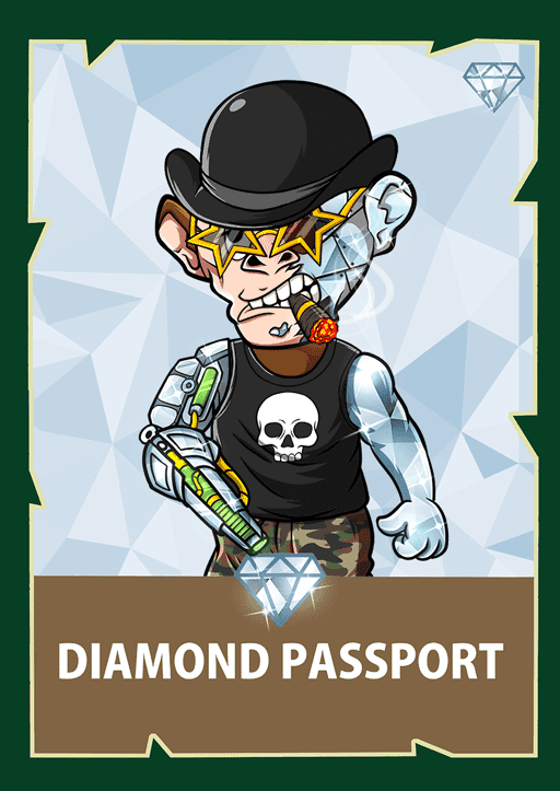 Chimpzee Diamond Passport #19