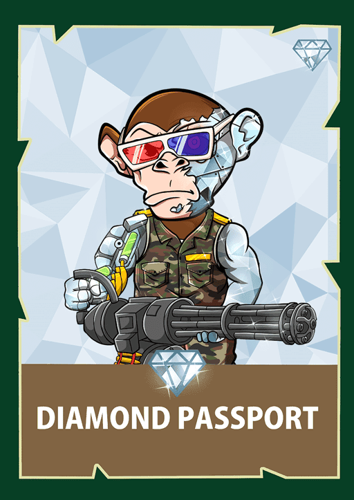 Chimpzee Diamond Passport #1