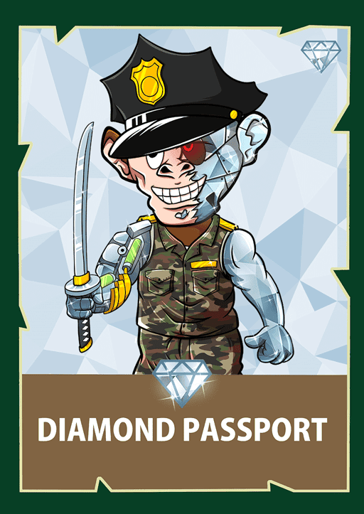 Chimpzee Diamond Passport #22