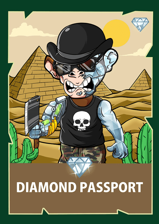 Chimpzee Diamond Passport #3