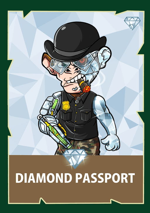 Chimpzee Diamond Passport #39