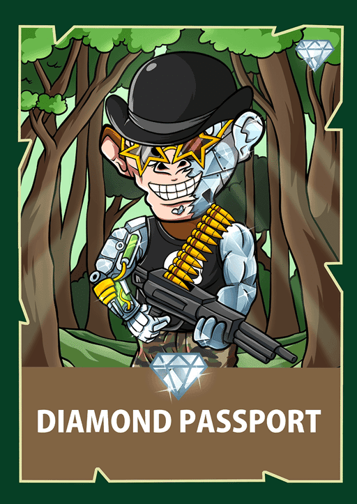 Chimpzee Diamond Passport #2