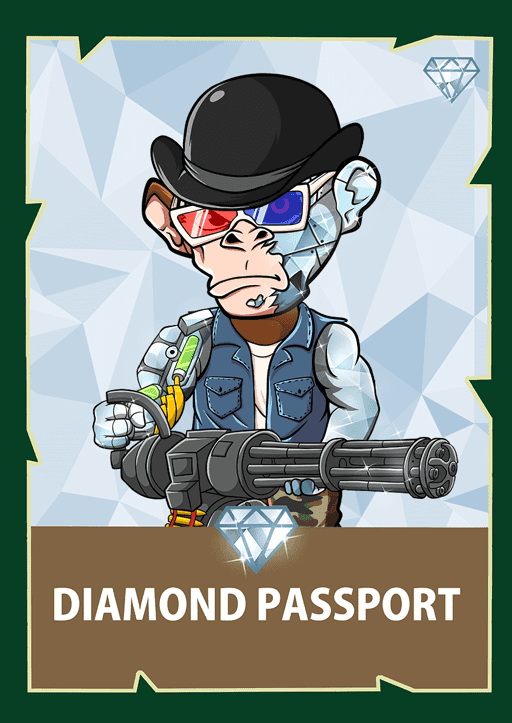 Chimpzee Diamond Passport #46