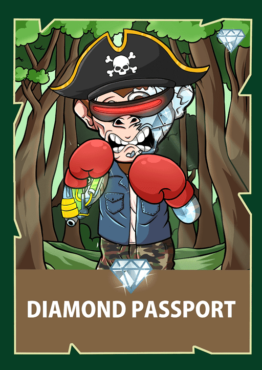 Chimpzee Diamond Passport #4