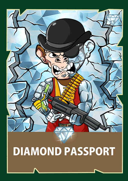 Chimpzee Diamond Passport #89