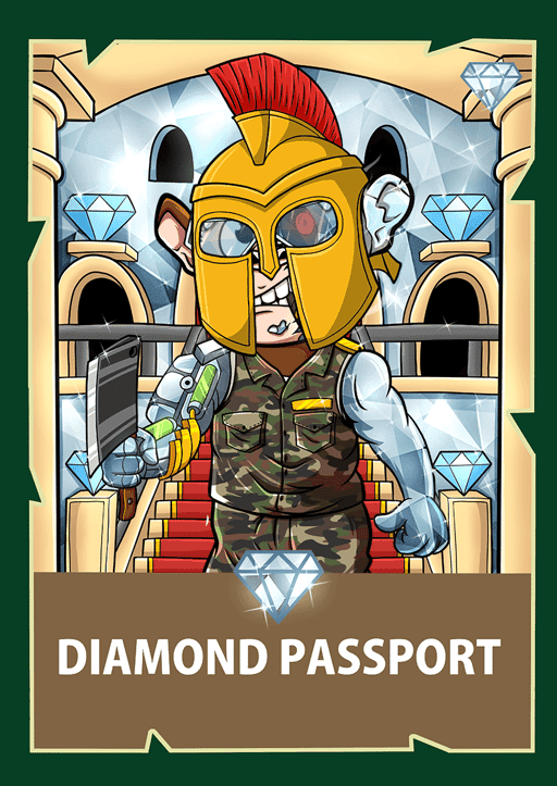 Chimpzee Diamond Passport #47