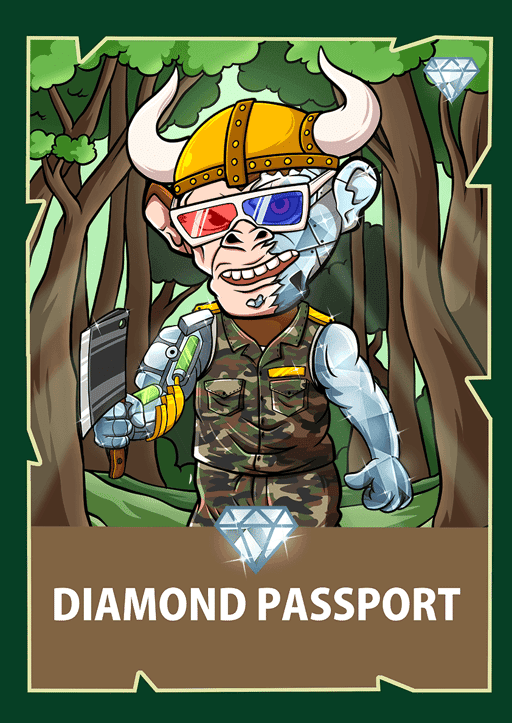 Chimpzee Diamond Passport #368