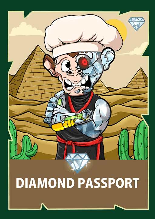 Chimpzee Diamond Passport #14