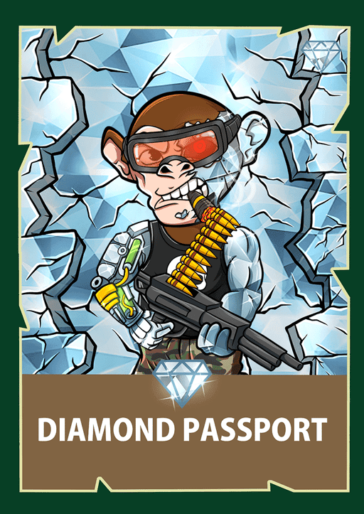 Chimpzee Diamond Passport #856