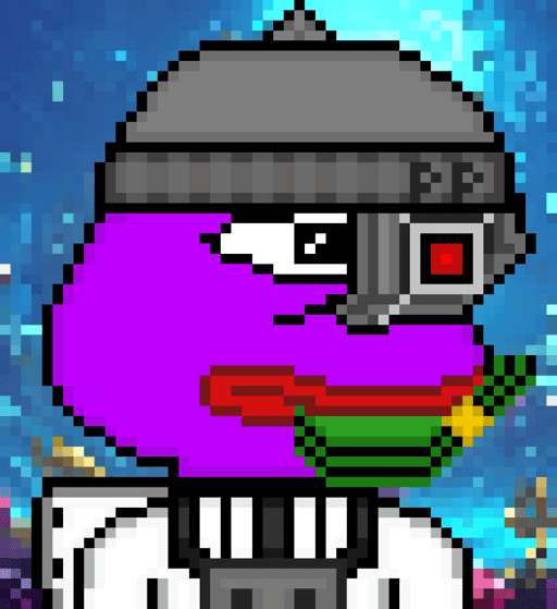 Pixelated Pepes NFT #406