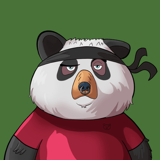 #1668 • Handsome Bumpy Panda Bear