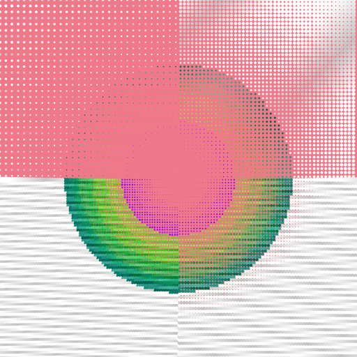 Dot Matrix Gradient Study #334