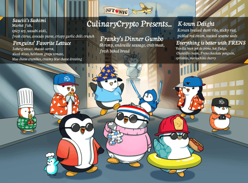 Culinary Crypto Presents...Pudgy Penguins #2/75