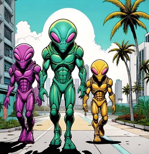 Aliens In Miami