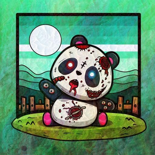 Zombie Panda Cub