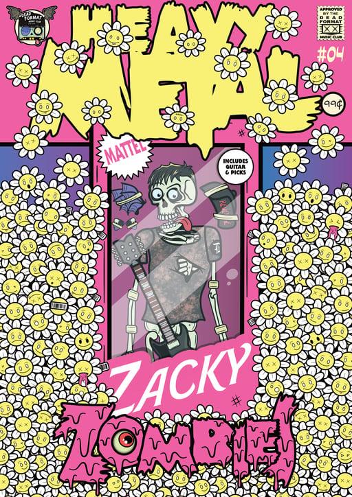 Heavy Metal Zombies: Issue 4 (Zacky)