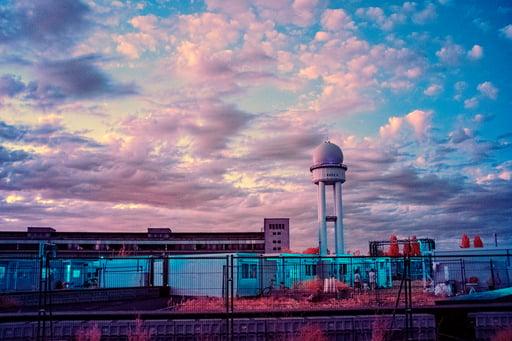 Refugee Camp at Tempelhof Airport, Berlin