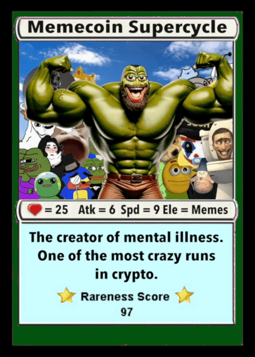 MEMECOIN SUPERCYCLE