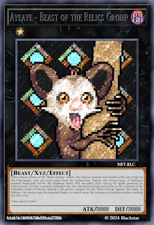 AyeAye - Beast of the Relics Group 