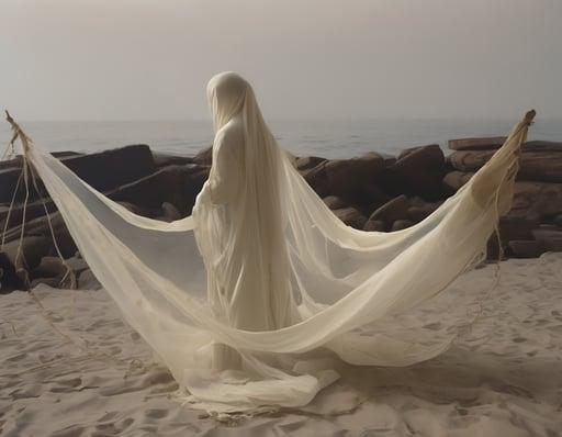 Stillness Amongst Ceremonial Veils