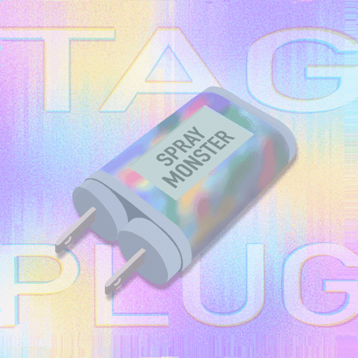 TAG PLUG "SPRAY MONSTER"