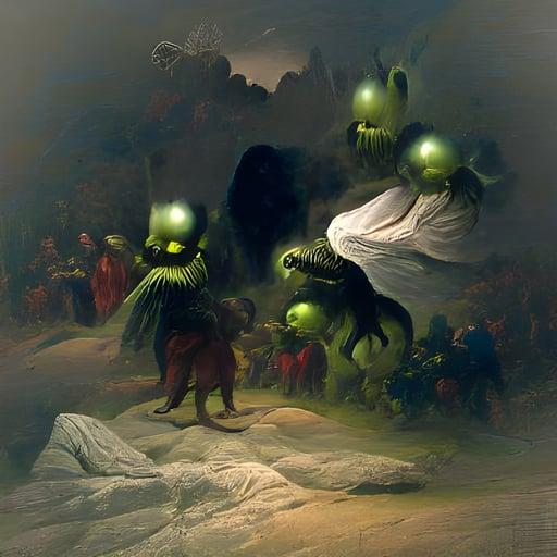 Aliens Invading Goblintown