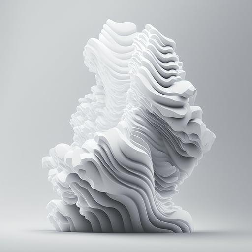 The Birth of AI Sculptures #398