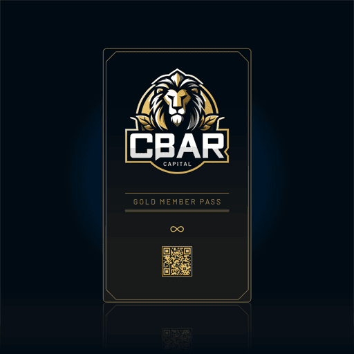 CBAR Capital Gold Pass #269/333