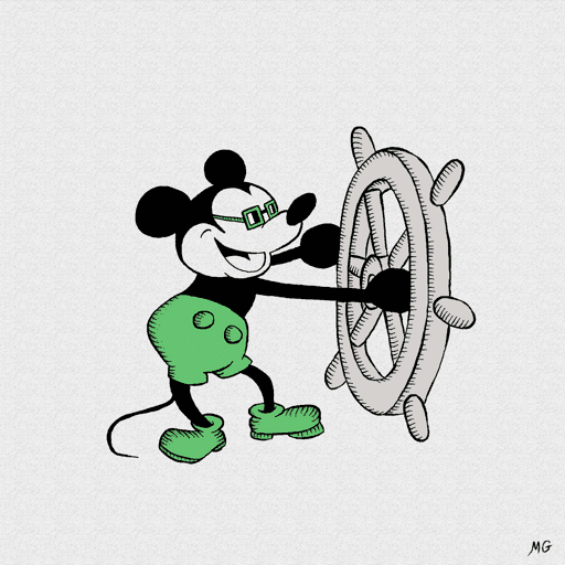 Steamboat Willie 1928 #12