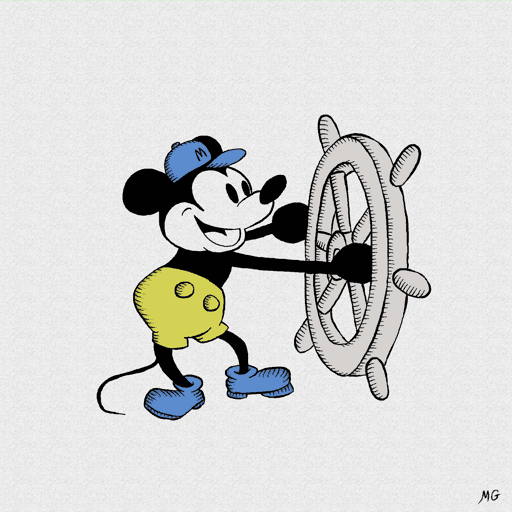 Steamboat Willie 1928 #45