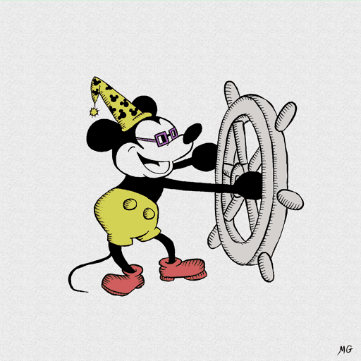 Steamboat Willie 1928 #199