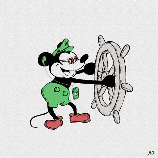 Steamboat Willie 1928 #24