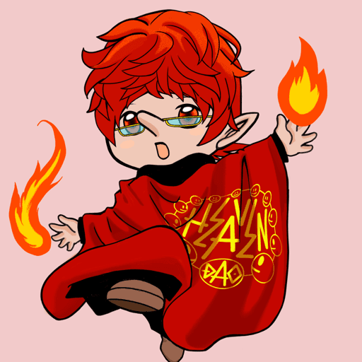 FLAME GOBLIN BOY #2538