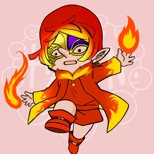 FLAME GOBLIN BOY #2210