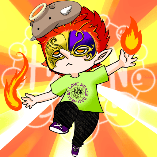 FLAME GOBLIN BOY #2895