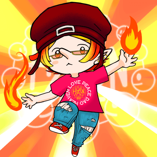 FLAME GOBLIN BOY #1729