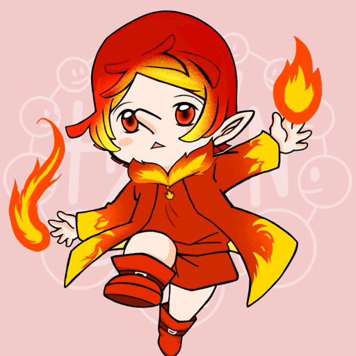 FLAME GOBLIN BOY #2260