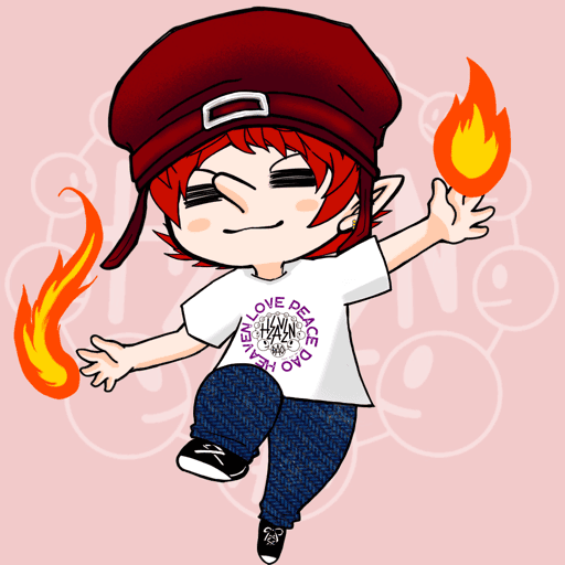 FLAME GOBLIN BOY #3145