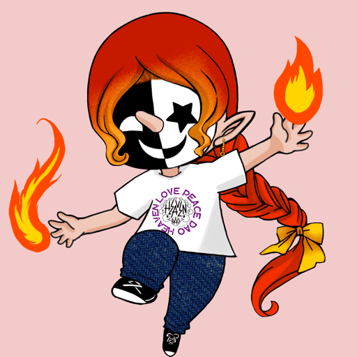 FLAME GOBLIN GIRL #1595