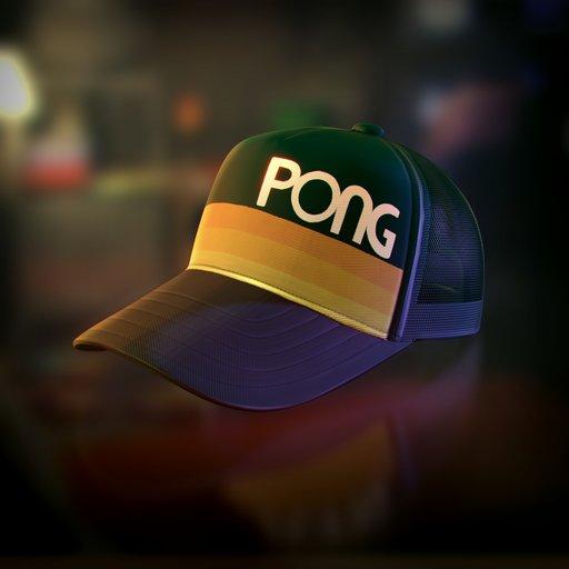 Pong Trucker Hat #9