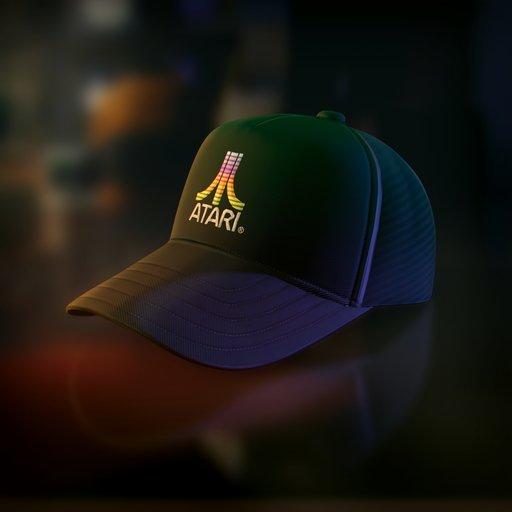 Atari Rainbow Baseball Hat #18