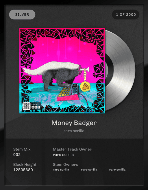 Money ₿adger Silver Edition (Mix: 002)